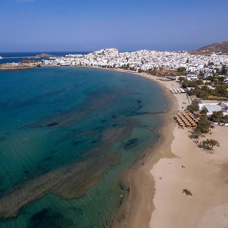 Flisvos Beach Apartments Naxos City エクステリア 写真