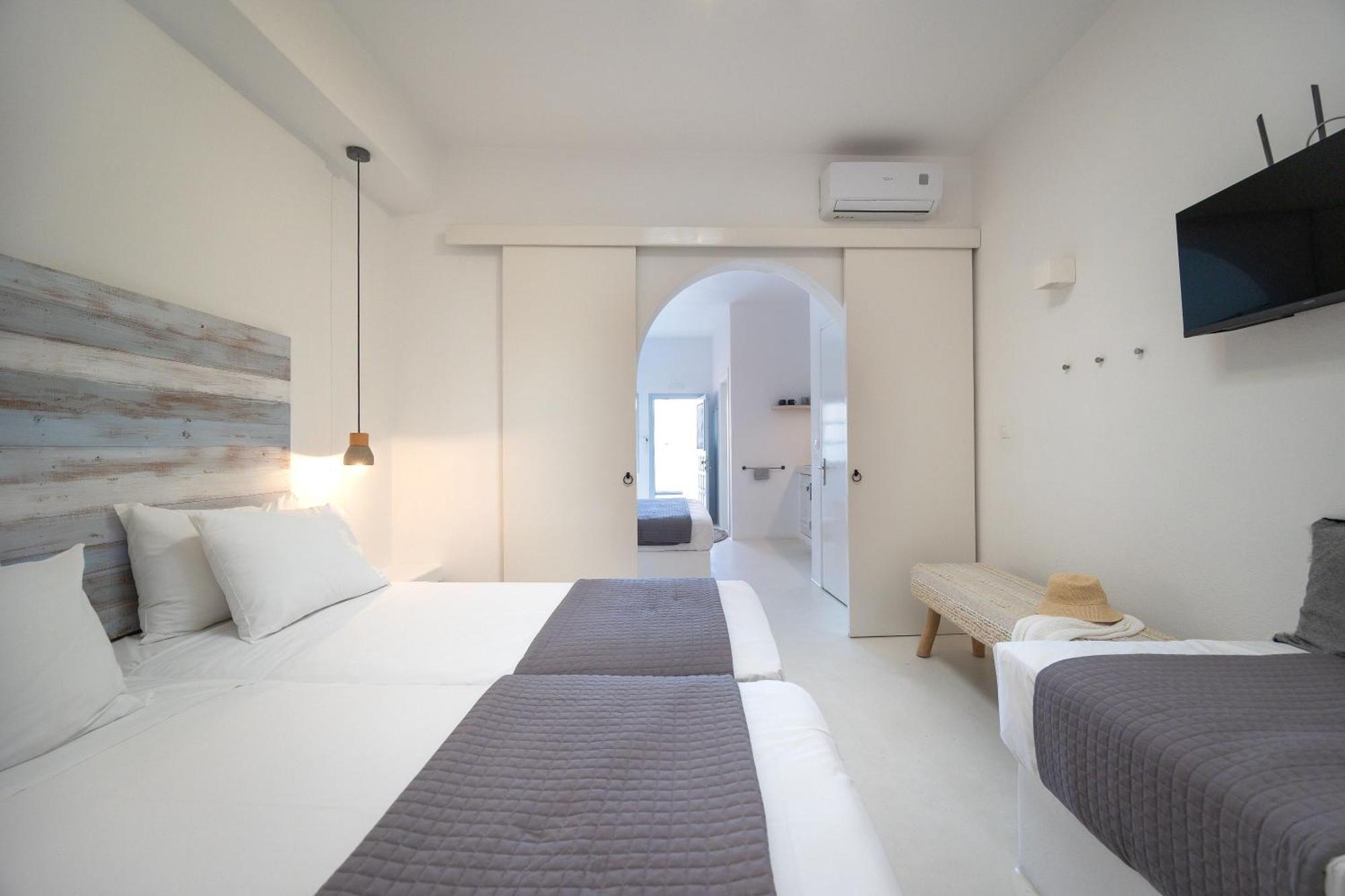 Flisvos Beach Apartments Naxos City エクステリア 写真