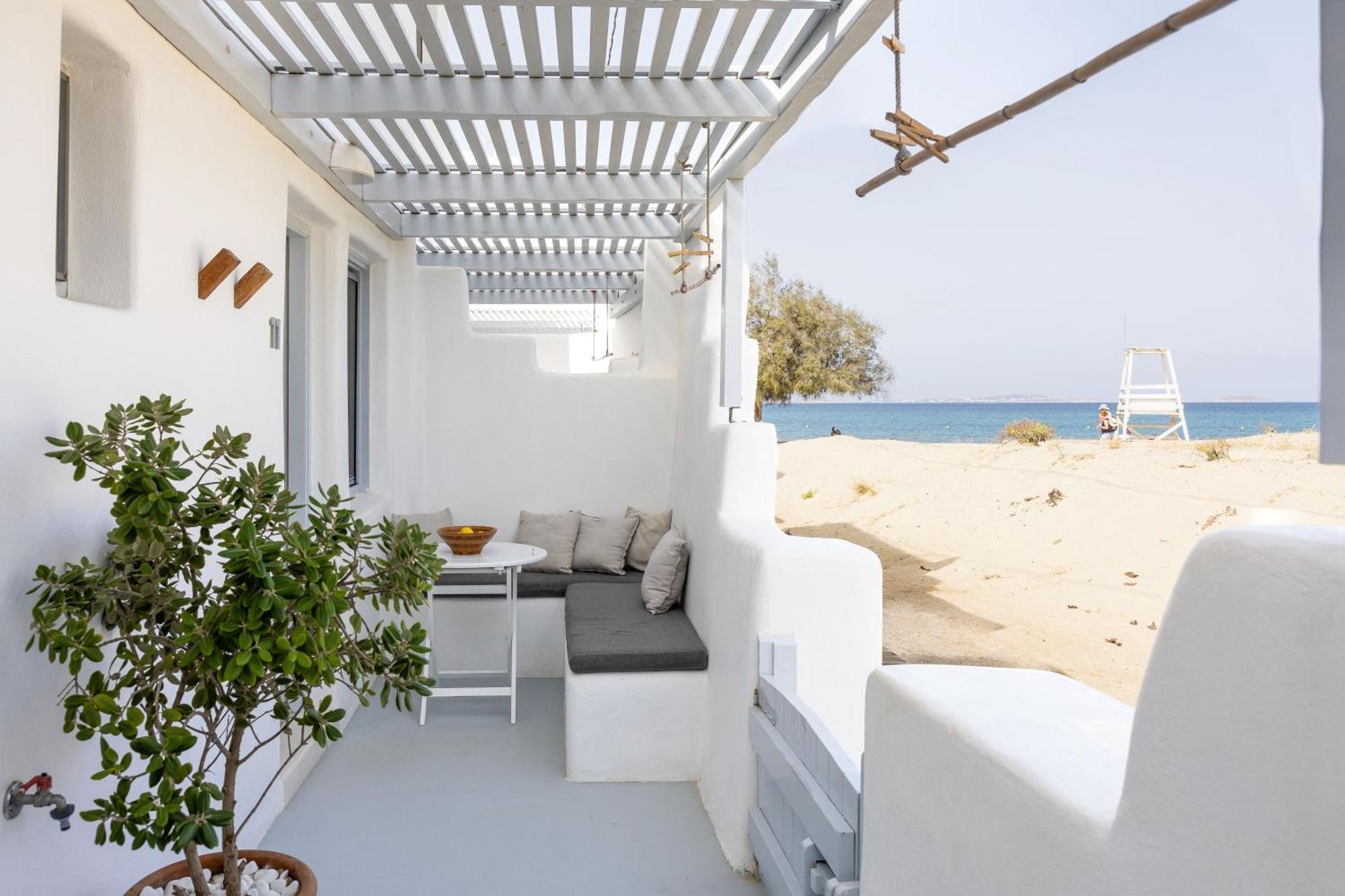 Flisvos Beach Apartments Naxos City エクステリア 写真