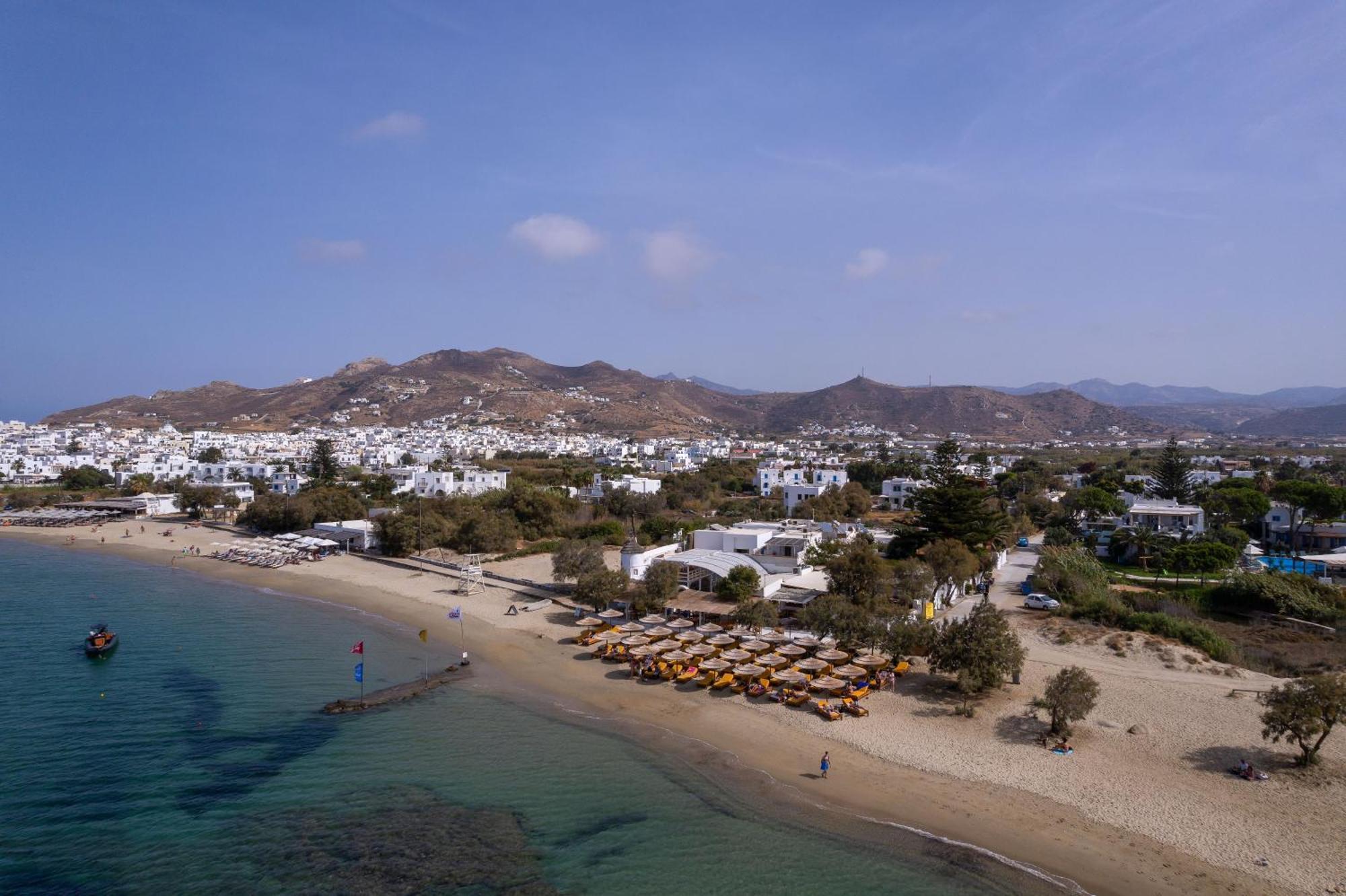 Flisvos Beach Apartments Naxos City エクステリア 写真