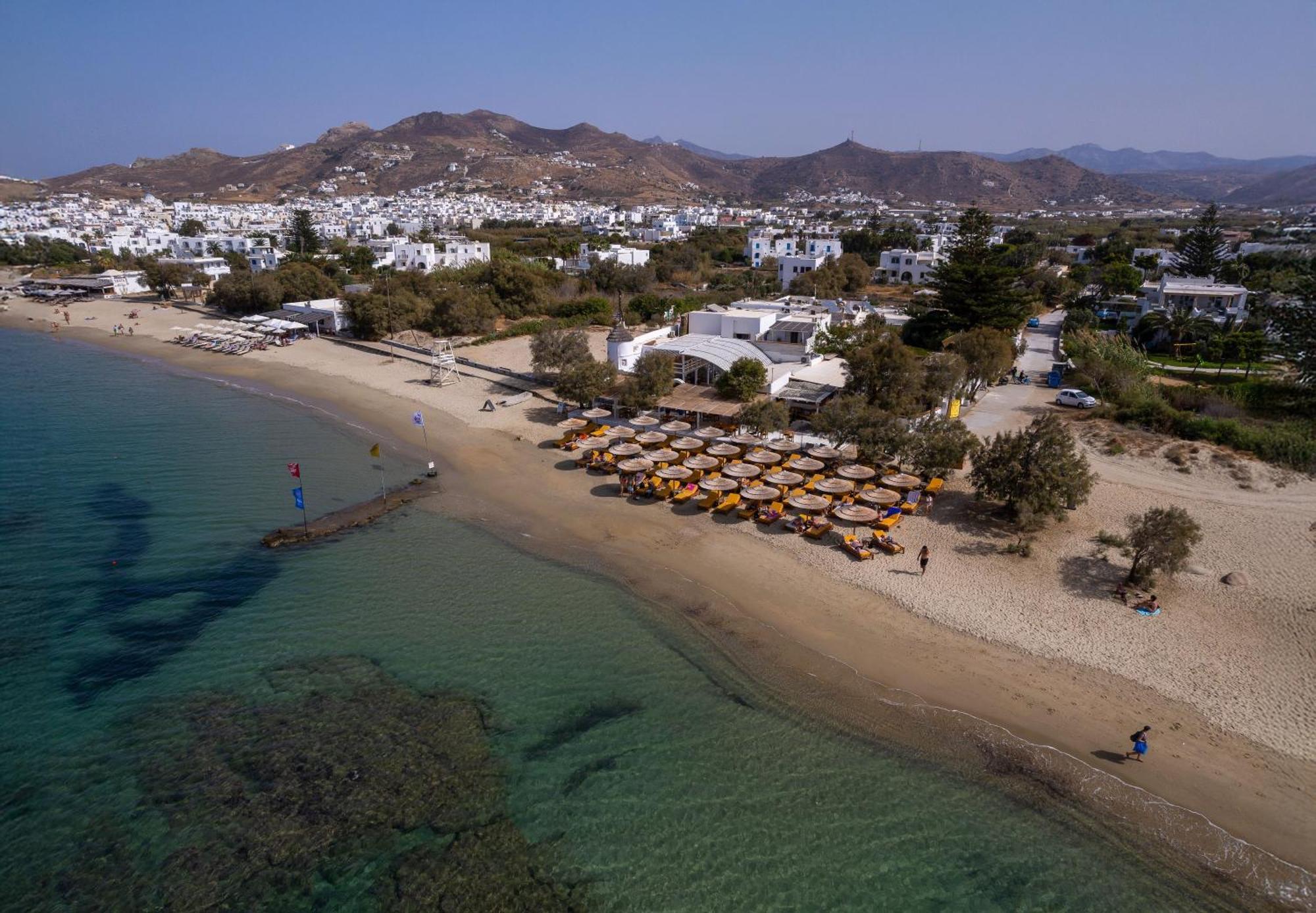 Flisvos Beach Apartments Naxos City エクステリア 写真