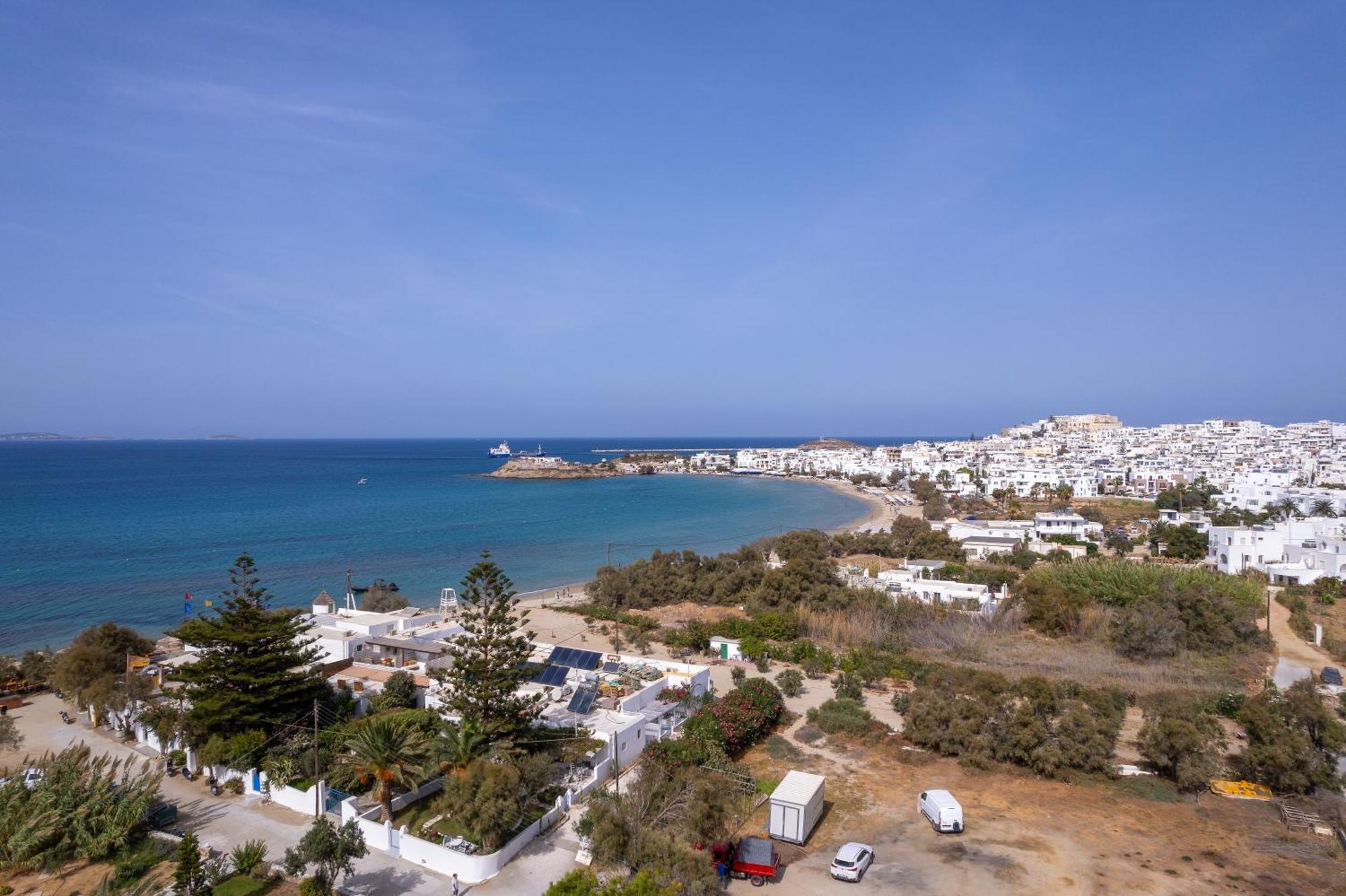 Flisvos Beach Apartments Naxos City エクステリア 写真