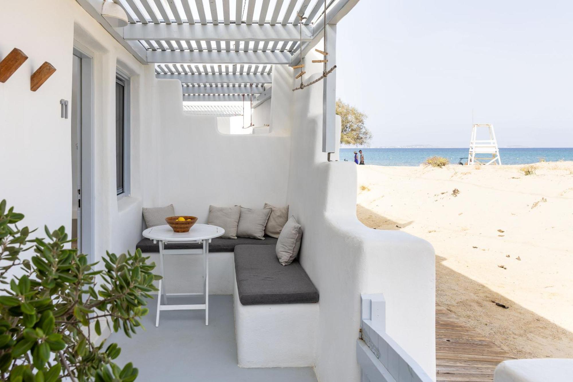 Flisvos Beach Apartments Naxos City エクステリア 写真