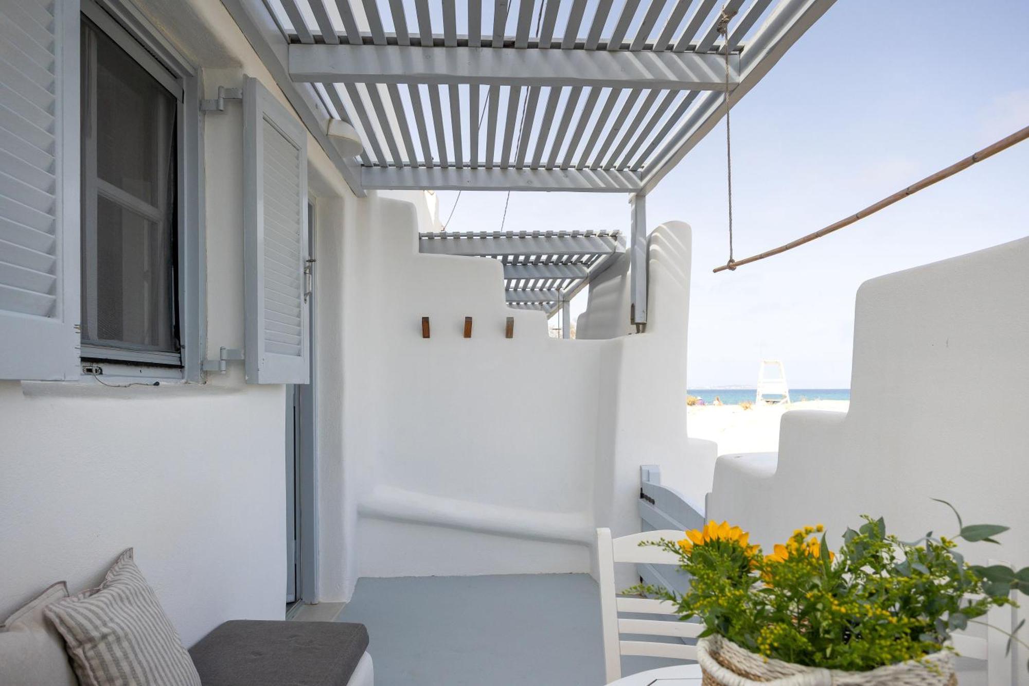 Flisvos Beach Apartments Naxos City エクステリア 写真